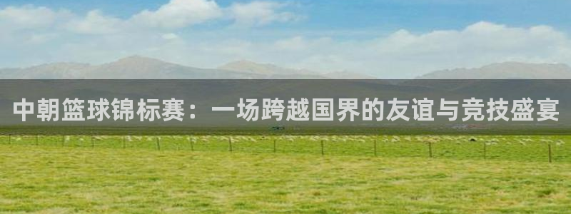  中朝篮球锦标赛：一场跨越国界的友谊与竞技盛宴